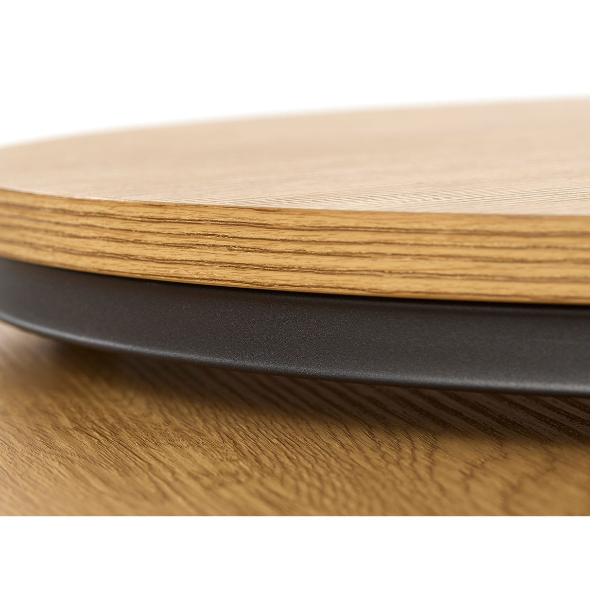 Classico Satsbord rund 60 cm Naturlig ek