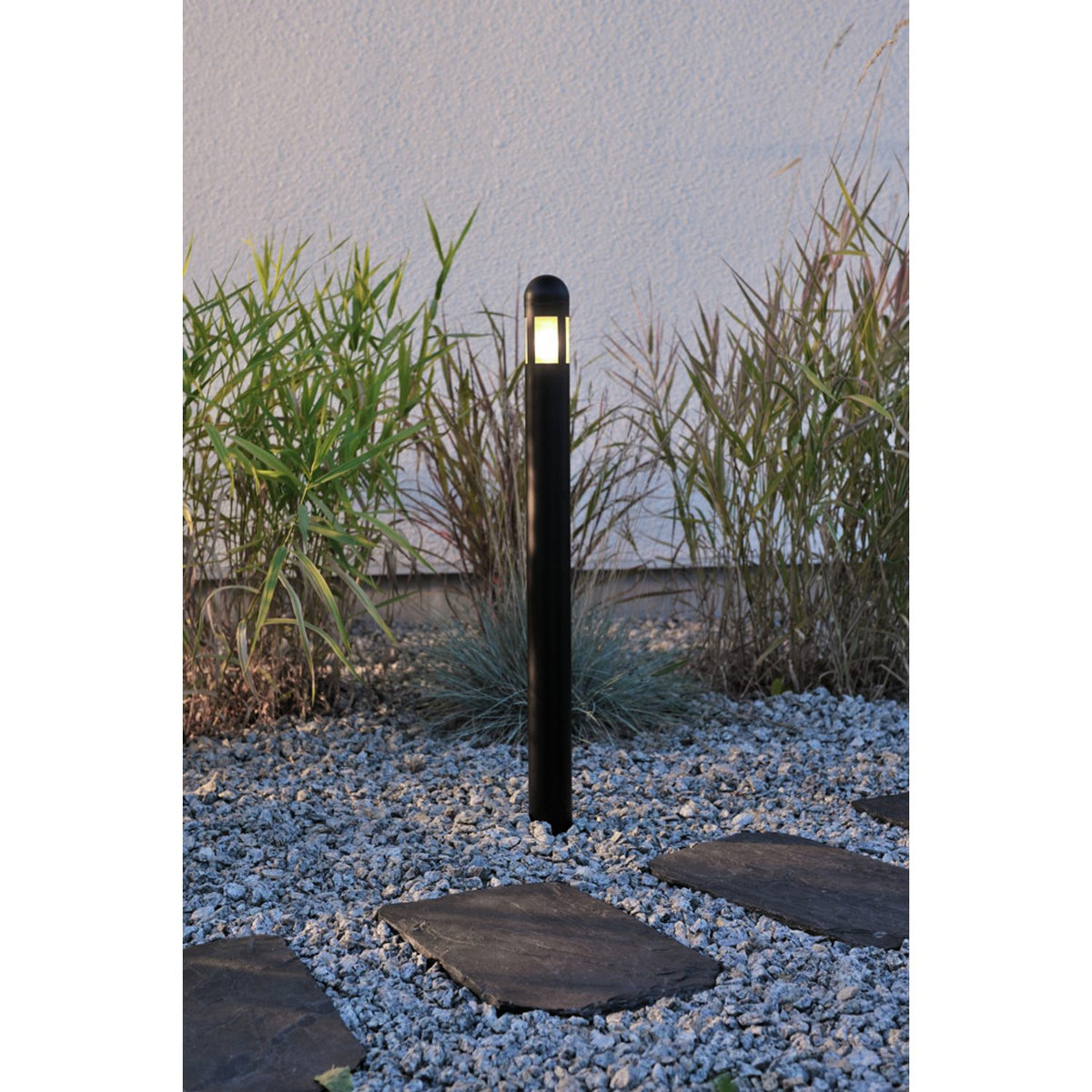 Amalfi Svart 3-pack LED Pollare
