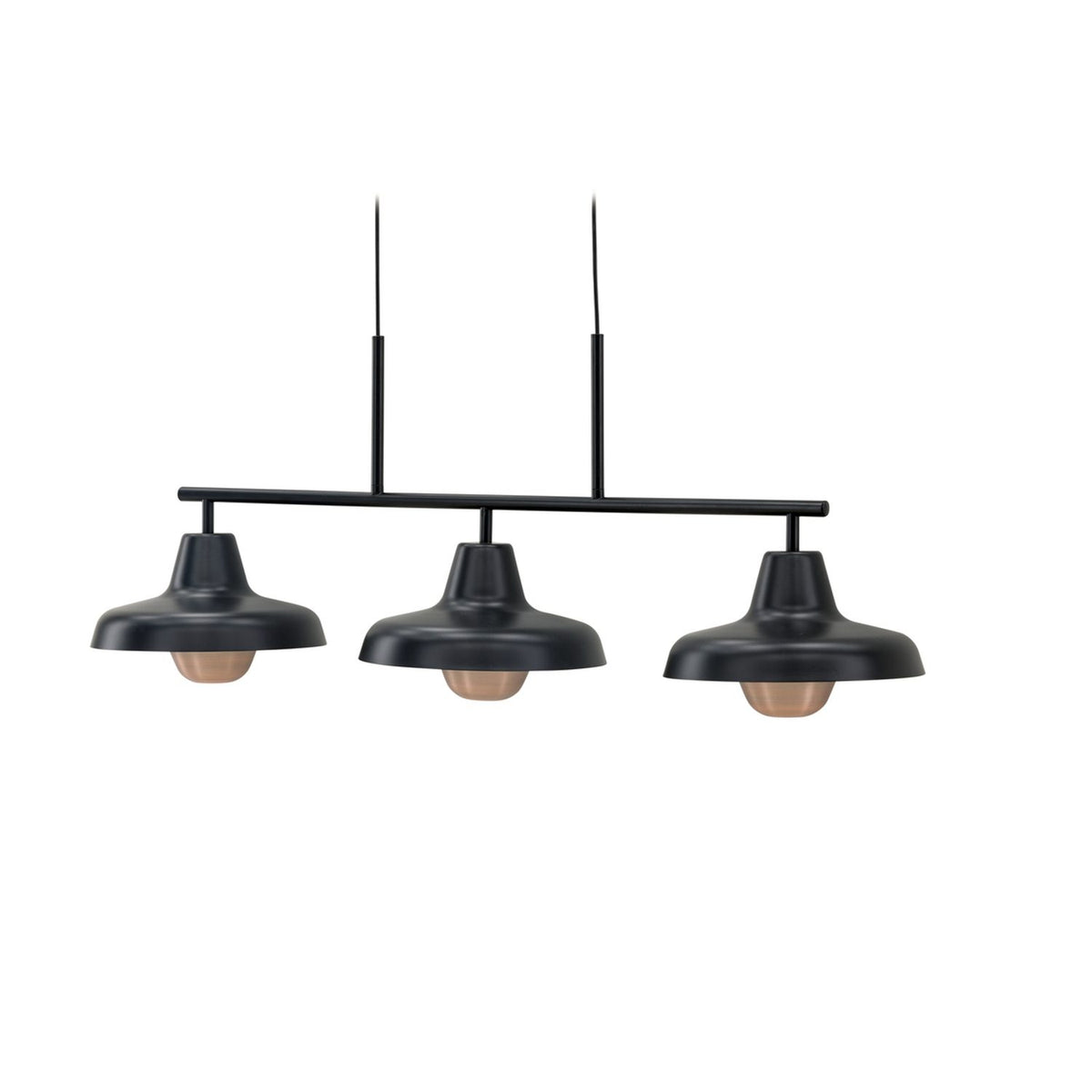 Stöten Taklampa Svart, ⌀30
