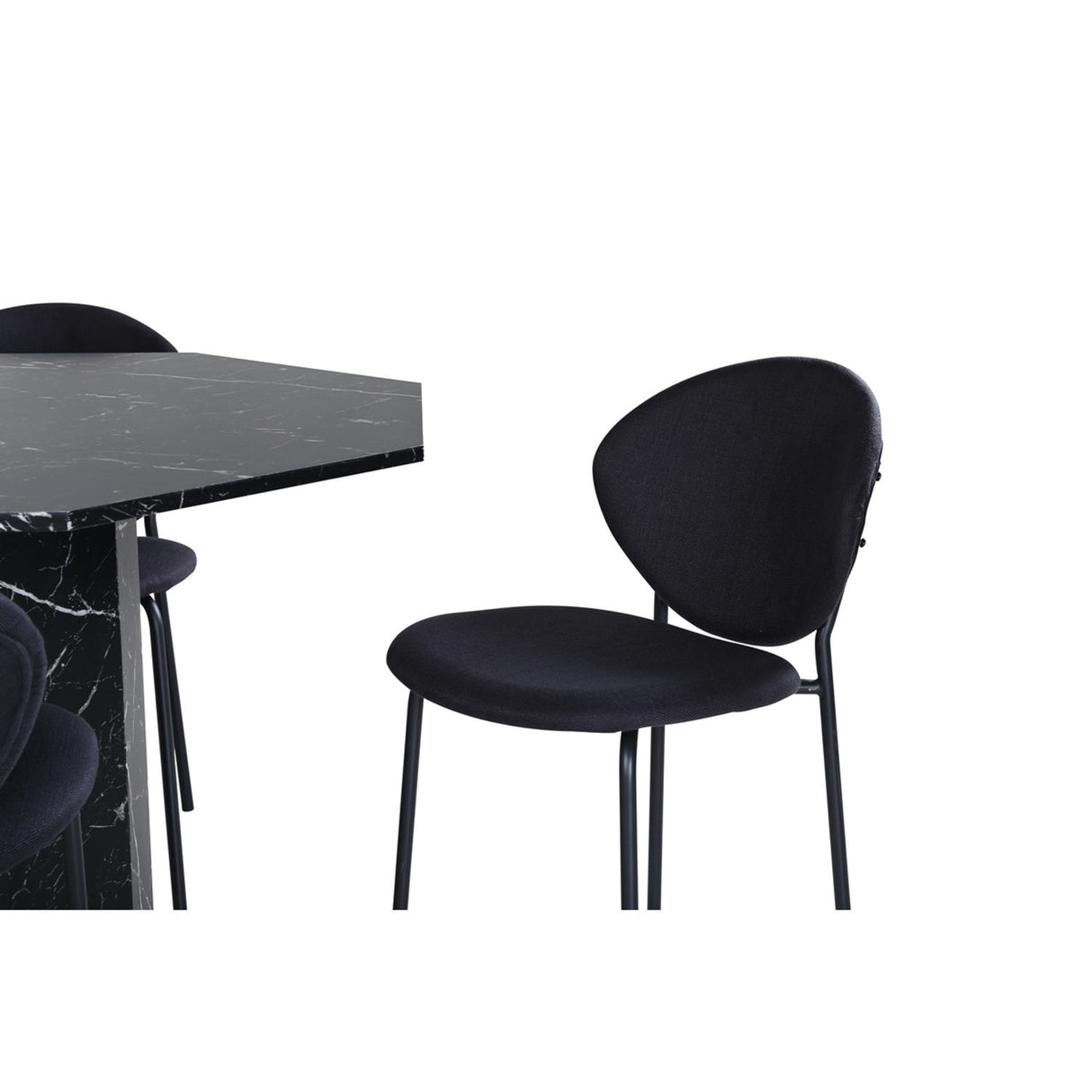 Marbs, Vault Rund matgrupp Svart, Svart, ⌀110