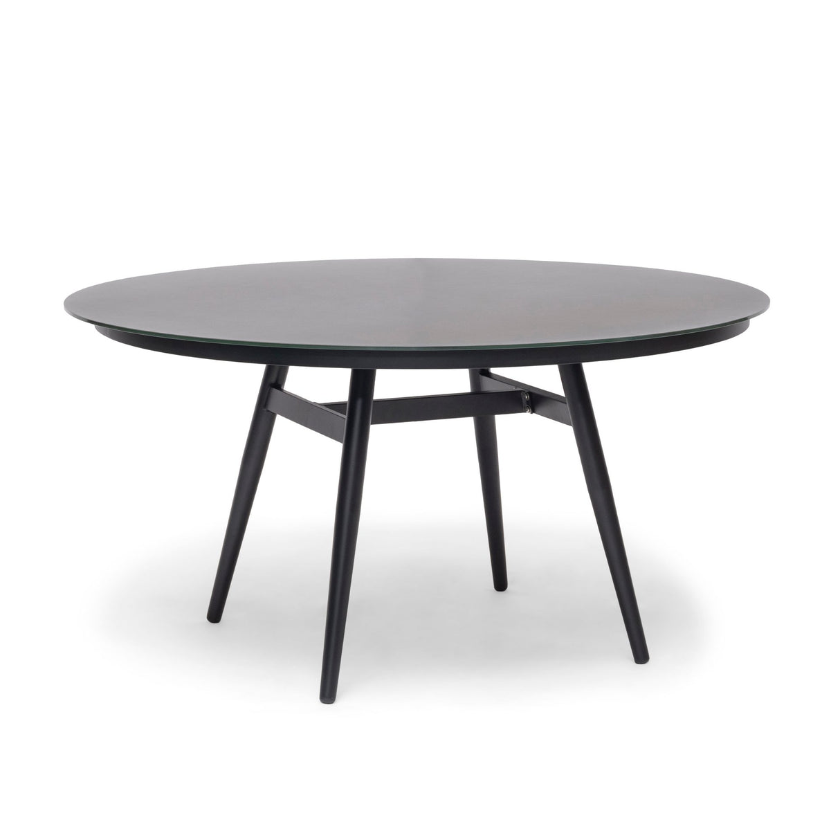 Oxhult Utebord Ø145 cm Svart