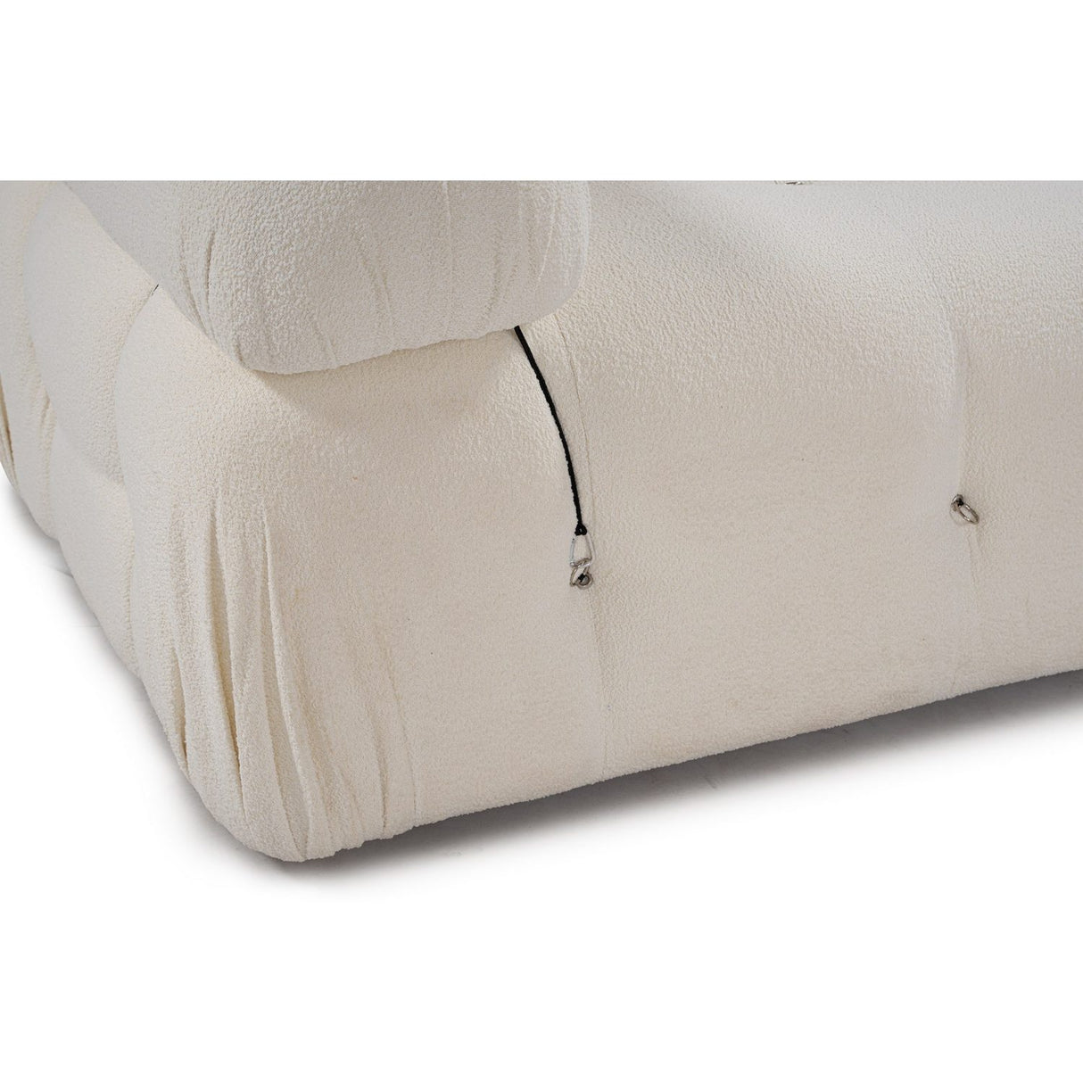 Quito 3-sits (288 x 95 x 75 cm) 3-sitssoffa Vit