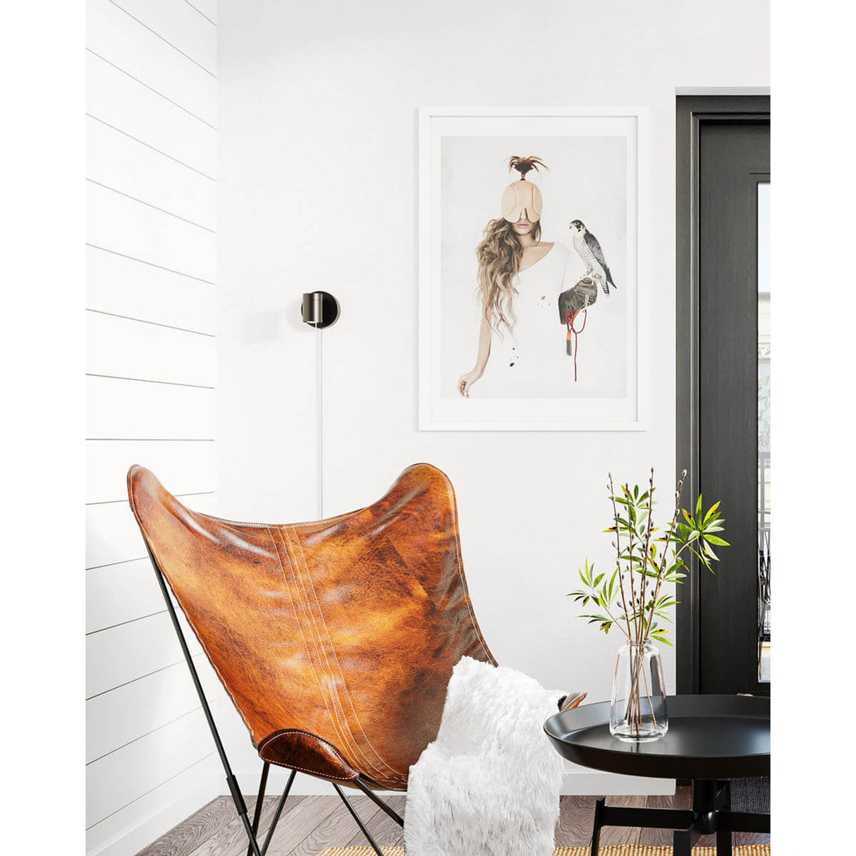 Correct Vägglampa Svart