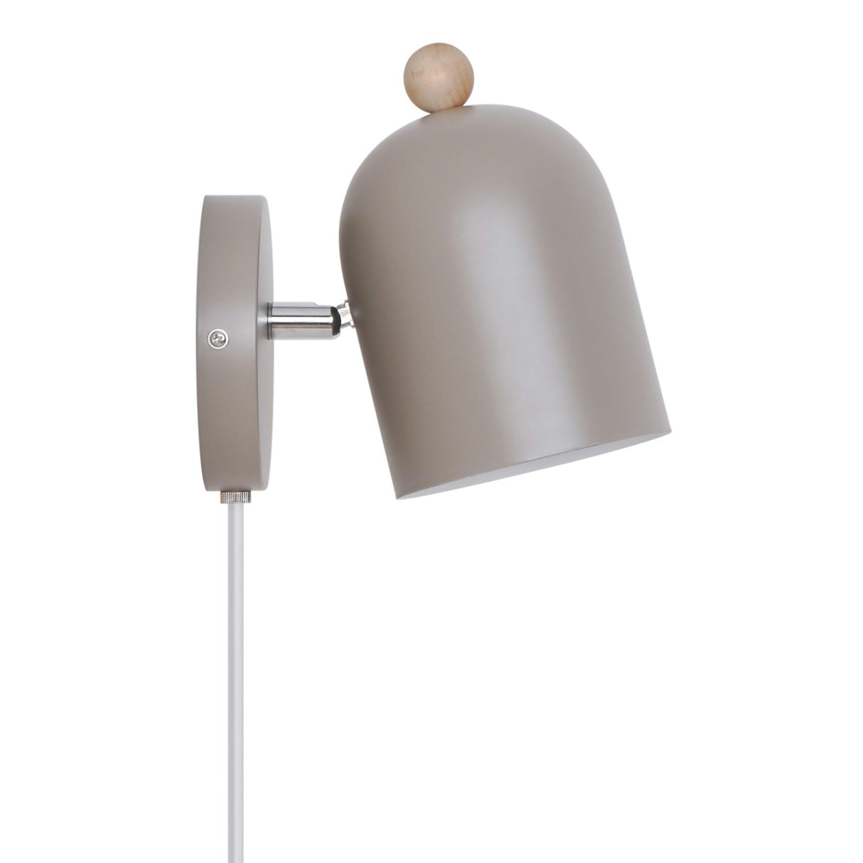 Gaston Ljus brun Vägglampa