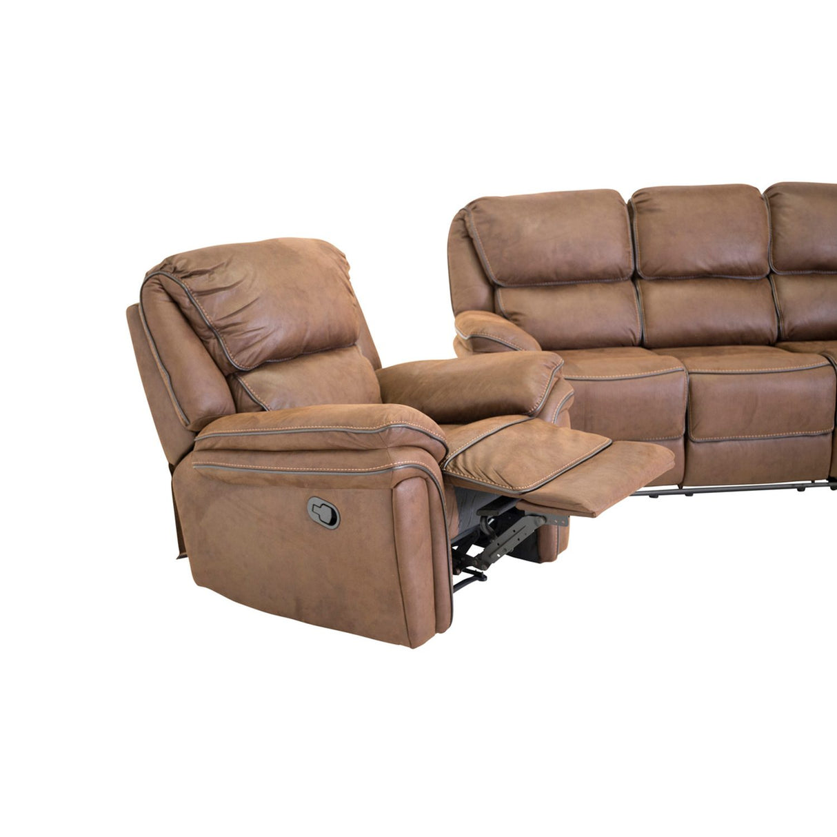 Saranda Fåtölj med recliner Brun