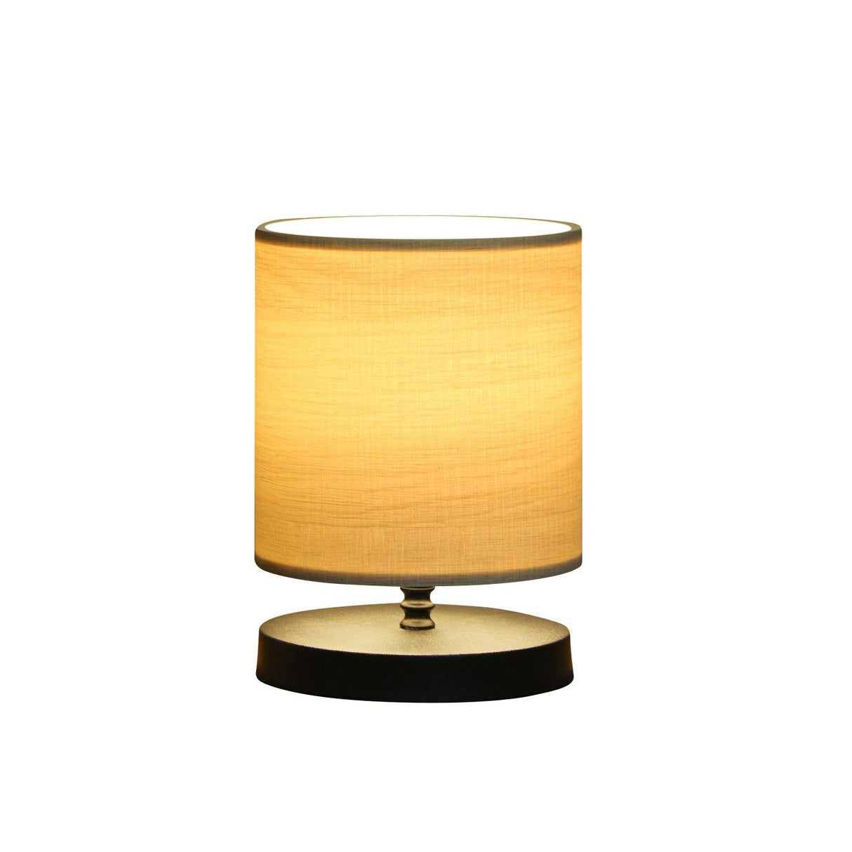 Valletta (15 x 22 cm) Bordslampa Beige svart