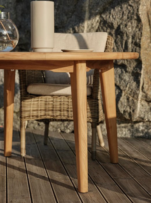 Lilja Matbord Rund 120 cm Teak