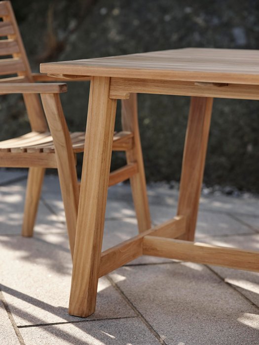 Keros Bord 220x100 cm Teak