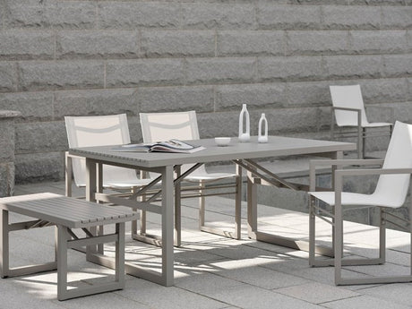 Vevi Matbord 160x90 cm Khaki