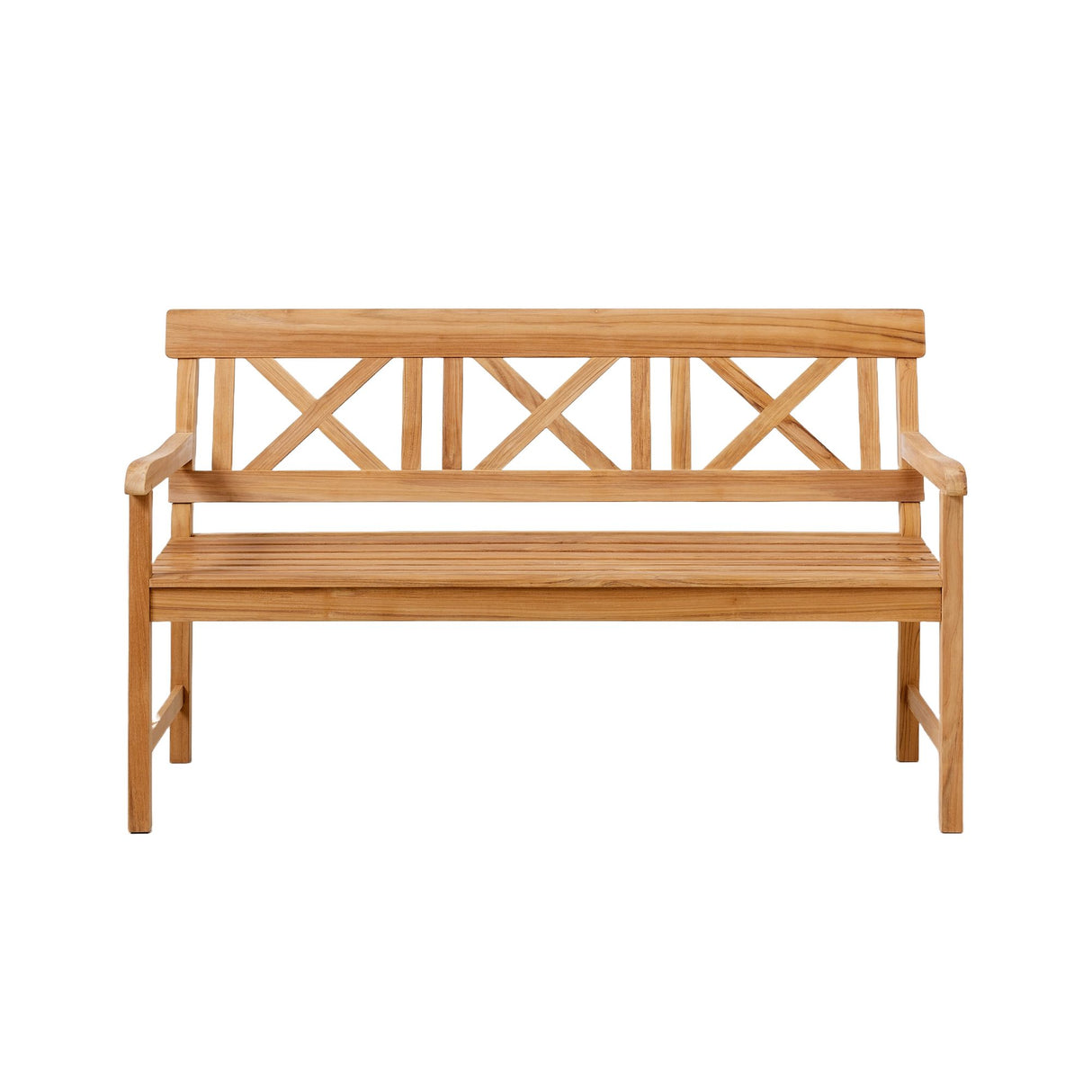 Sofiero Trädgårdsmöbelset med 1 Bord, 1 Bänk och 2 Stolar Teak