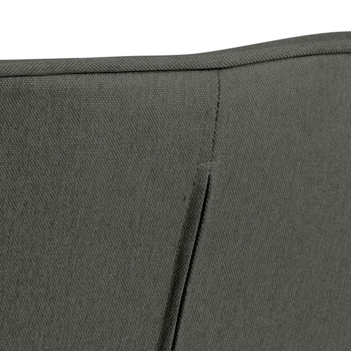 Millau Karmstol Snurr Town tyg Mörkgrå/Ek