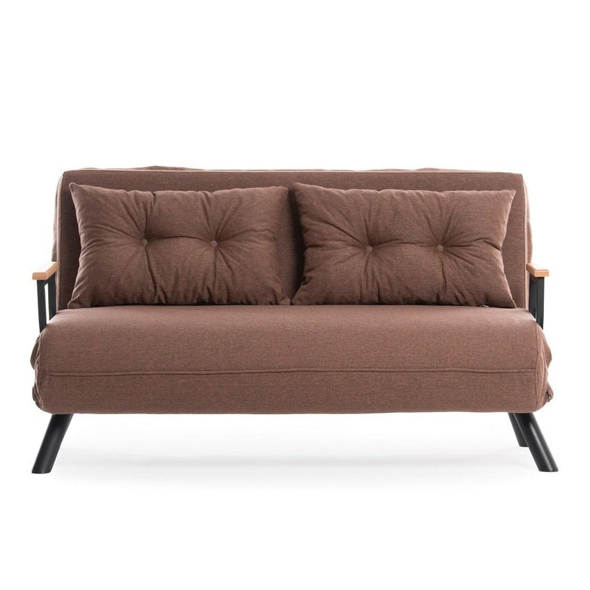 Apia 2-sits Bäddsoffa Ljusbrun