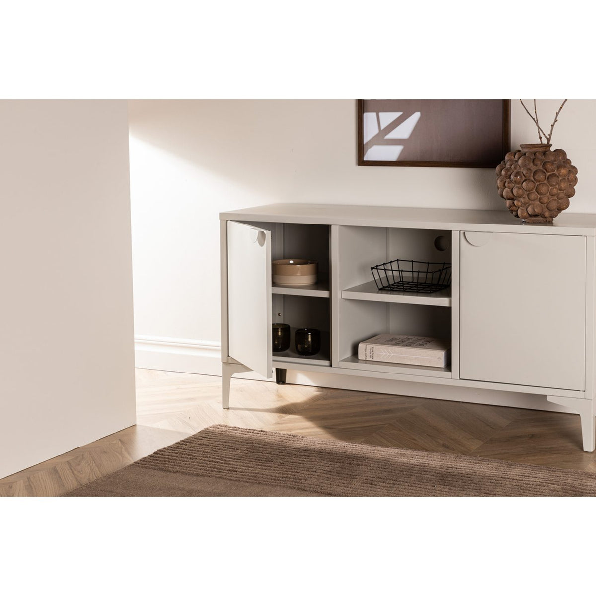 Piring TV-bänk Beige