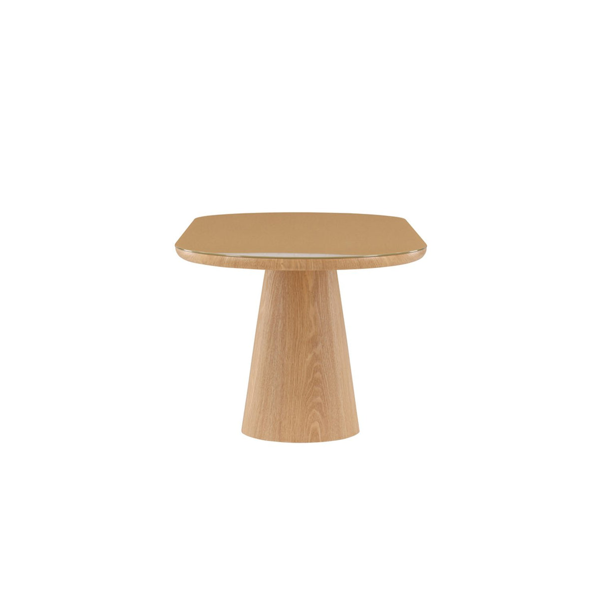 Castor Ovalt matbord Natur, 200 x 90