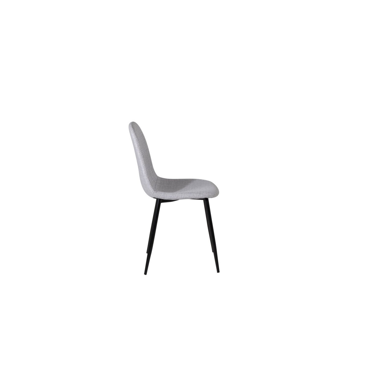 Polar Matstol Svart, Grå, Polyester, 53 x 88 x 46