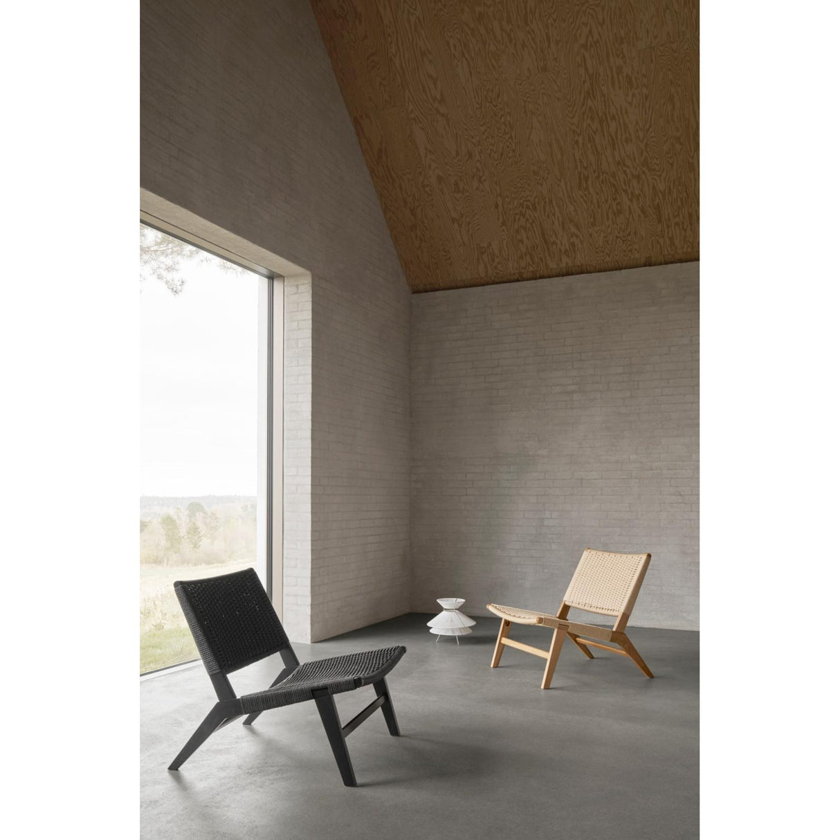 Rob Loungefåtölj Svart