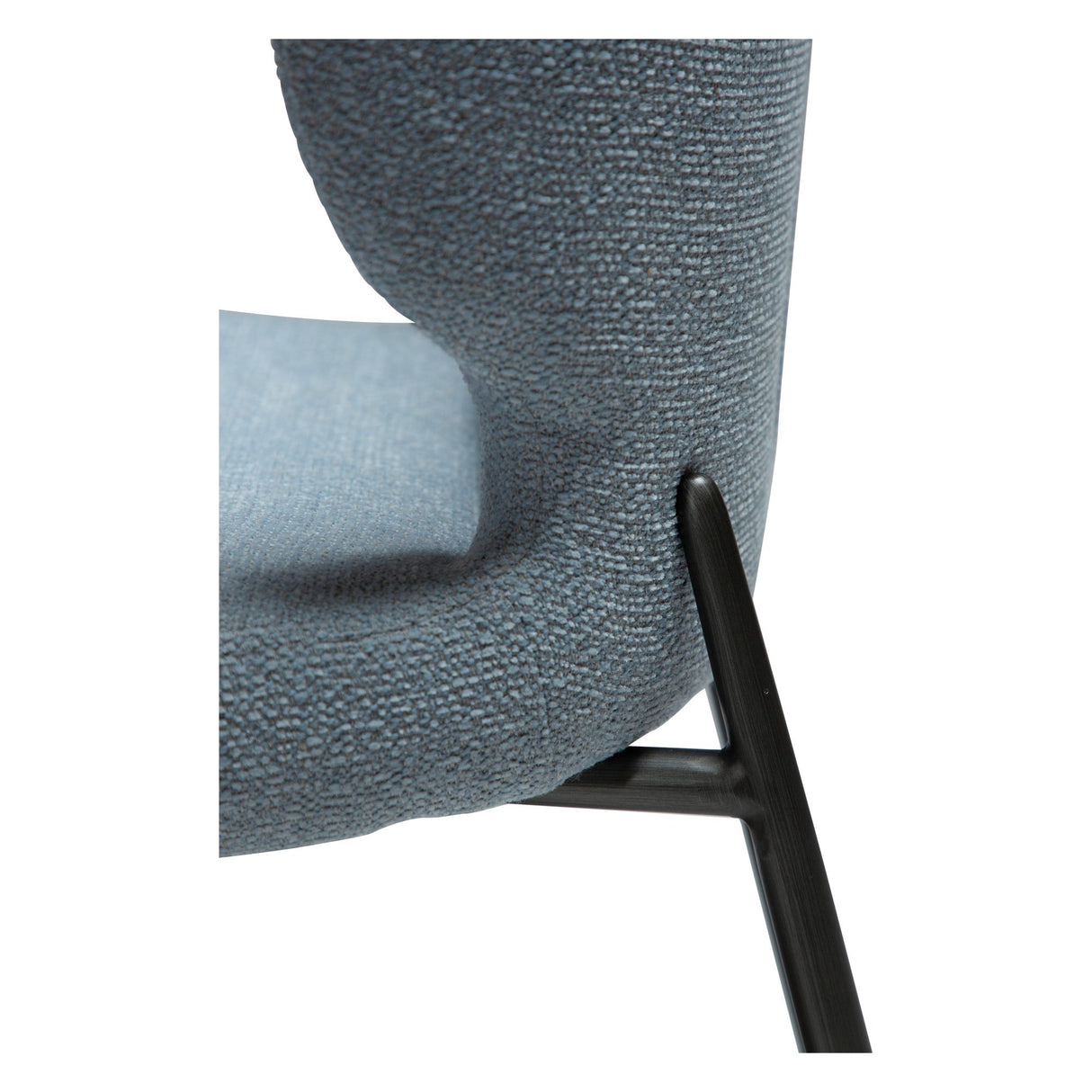 Glory Stol Blue Fog, Antique Brass