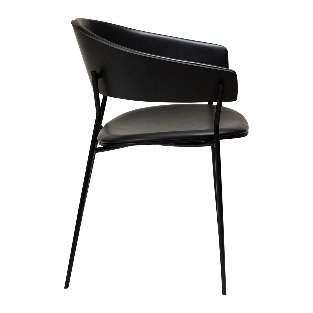 Crib Stol Vintage Black, Black Ash