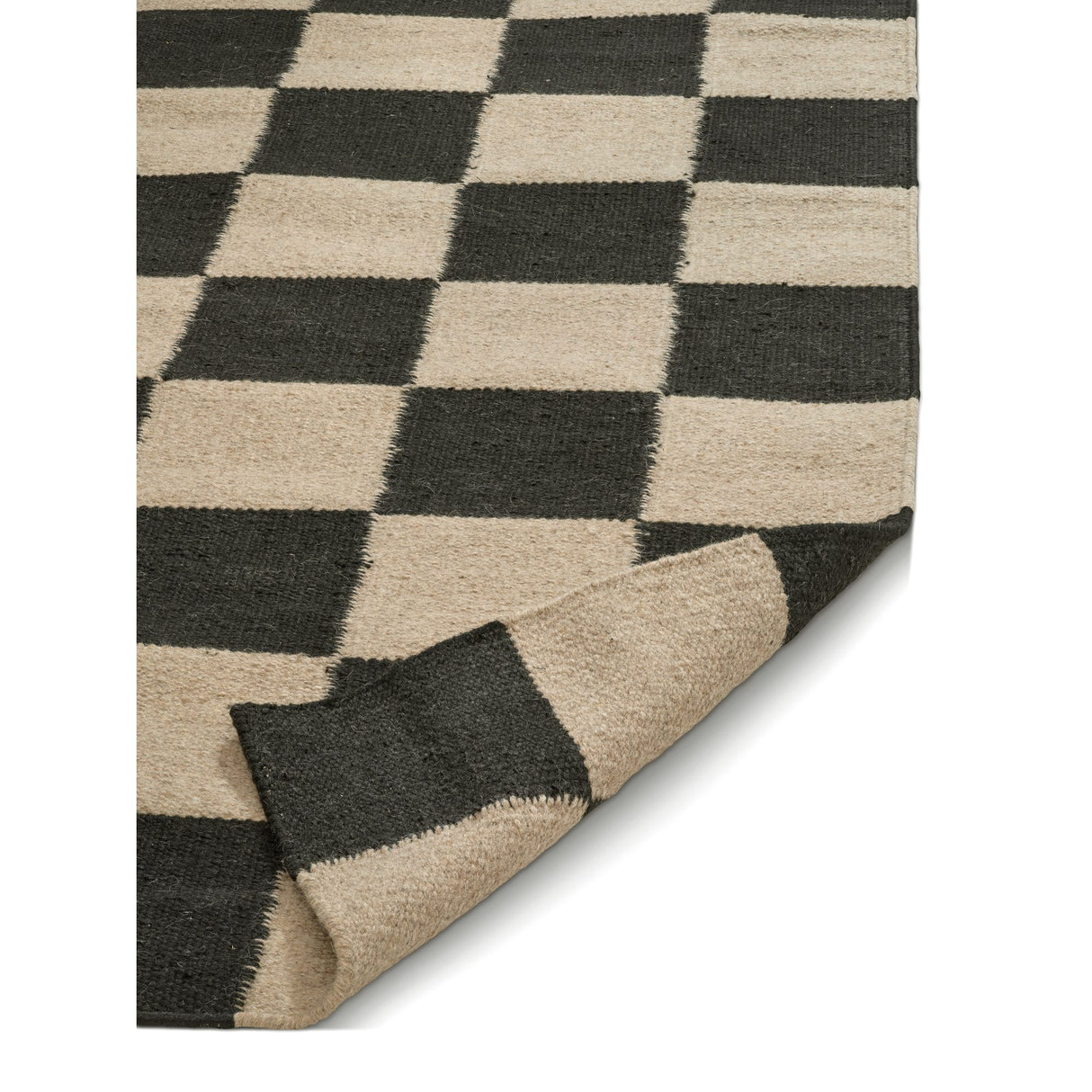 Square Matta Svart/Natur