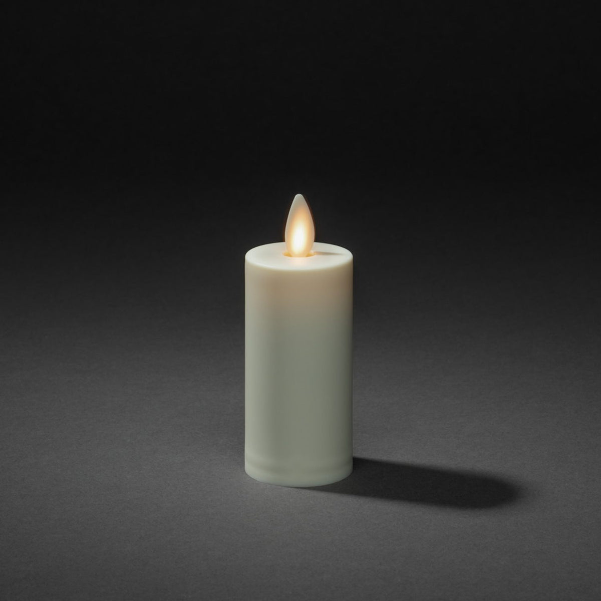 Gräddvit, varmvit LED 3,8x10,1 cm timer 5h Dekorationsljus El