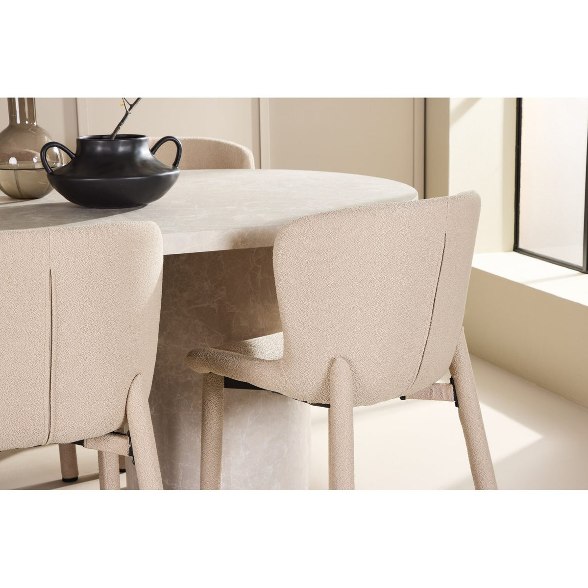 Narvik, Astoria Oval matgrupp Beige, Beige, 200 x 100