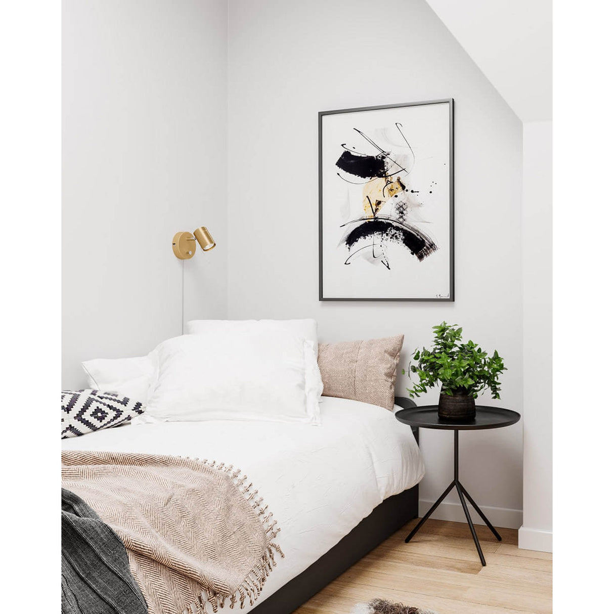 Correct Vägglampa Guld