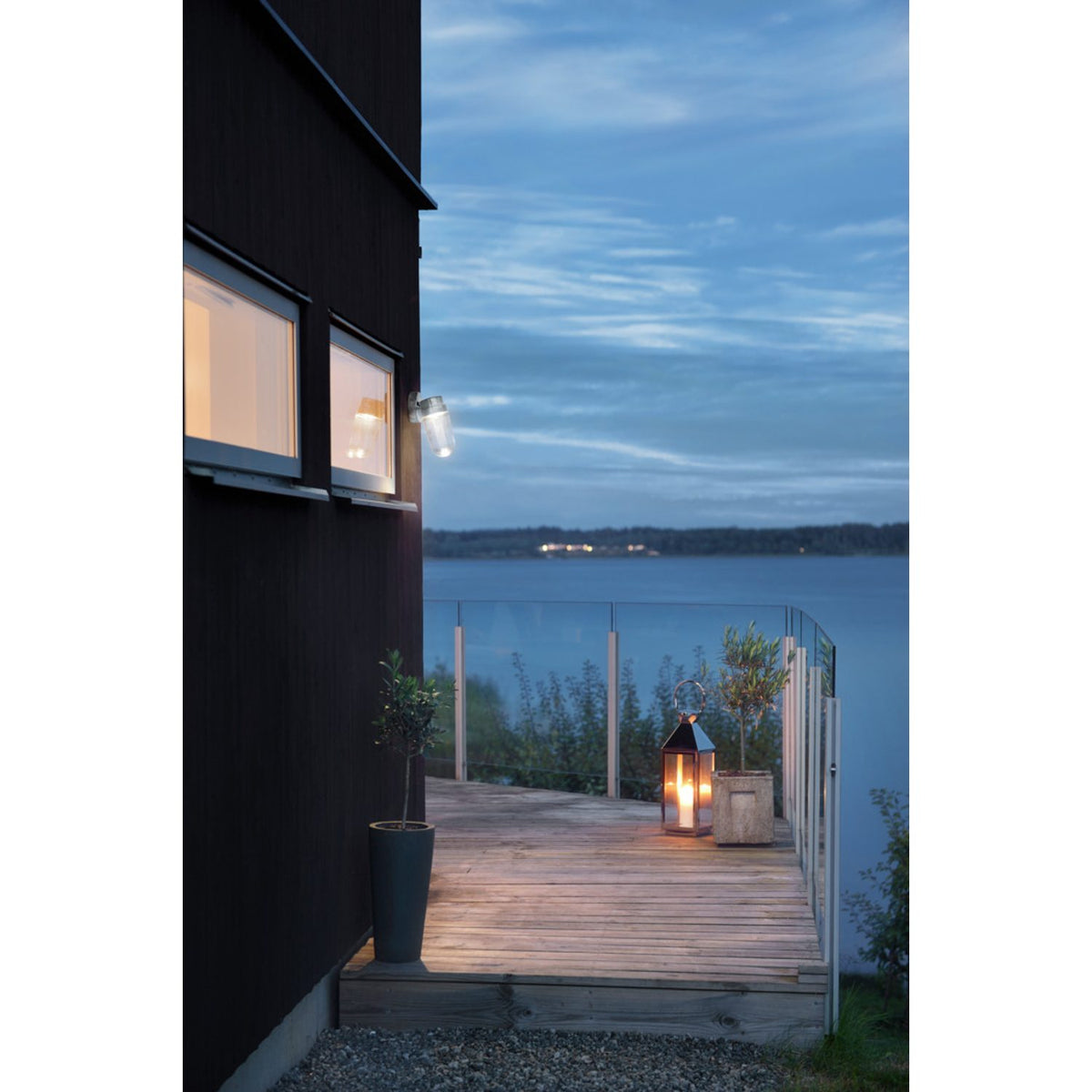 Vega HP-LED 11.5 cm Vägglampa Ute Galvaniserad