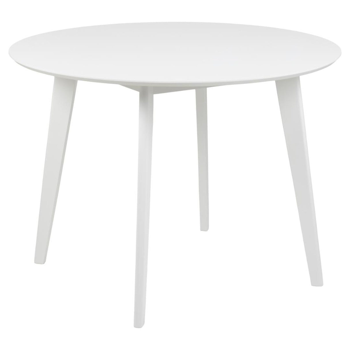 Alba Matbord Rund 105 cm Vit