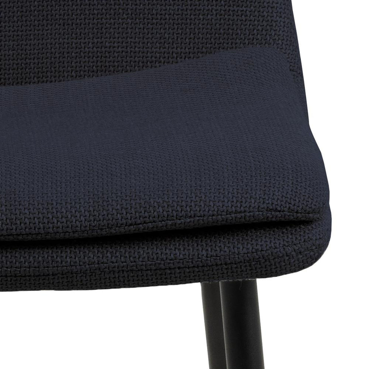 Kilda Matstol Basel tyg Mörkblå