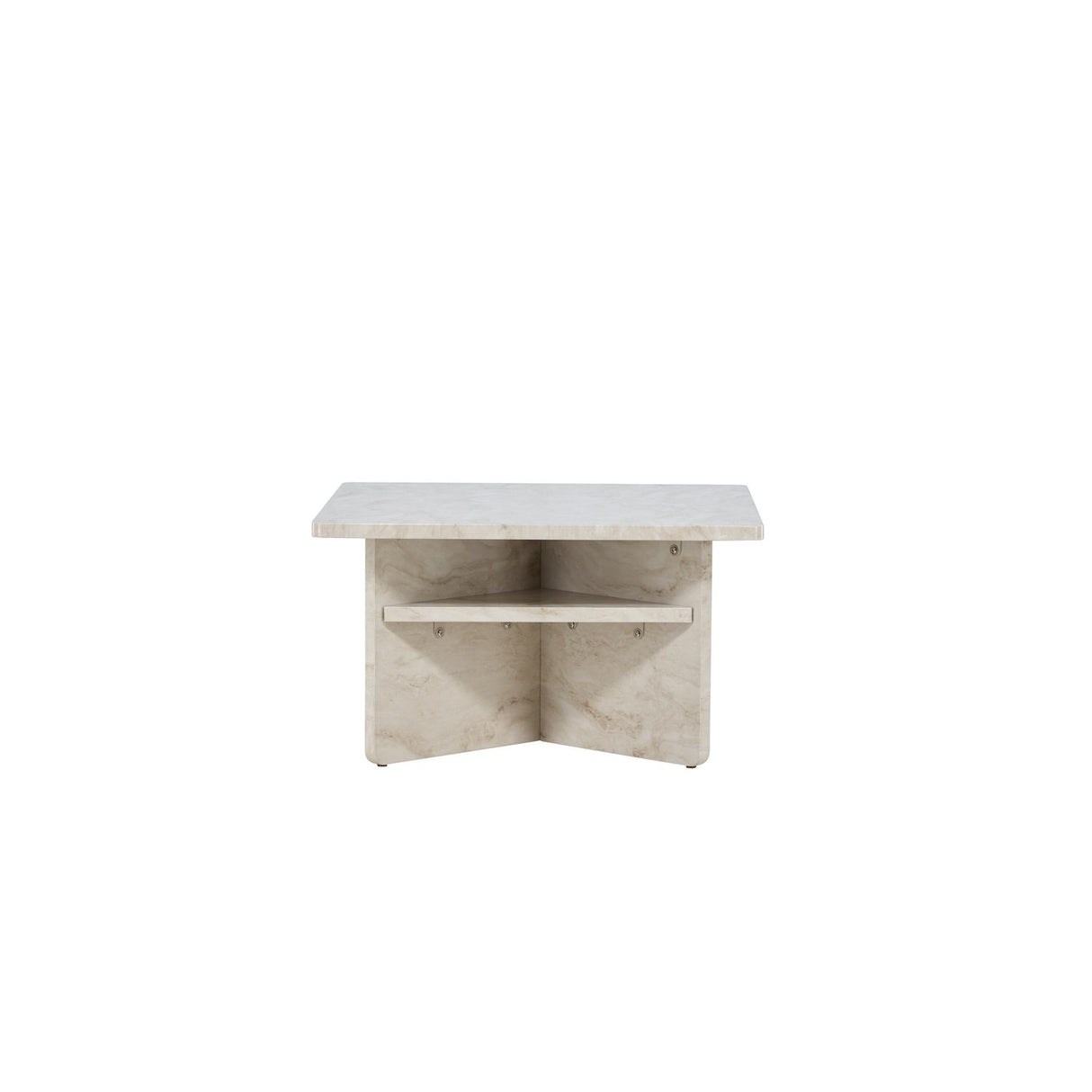 Ålesund Soffbord Beige, 75 x 75