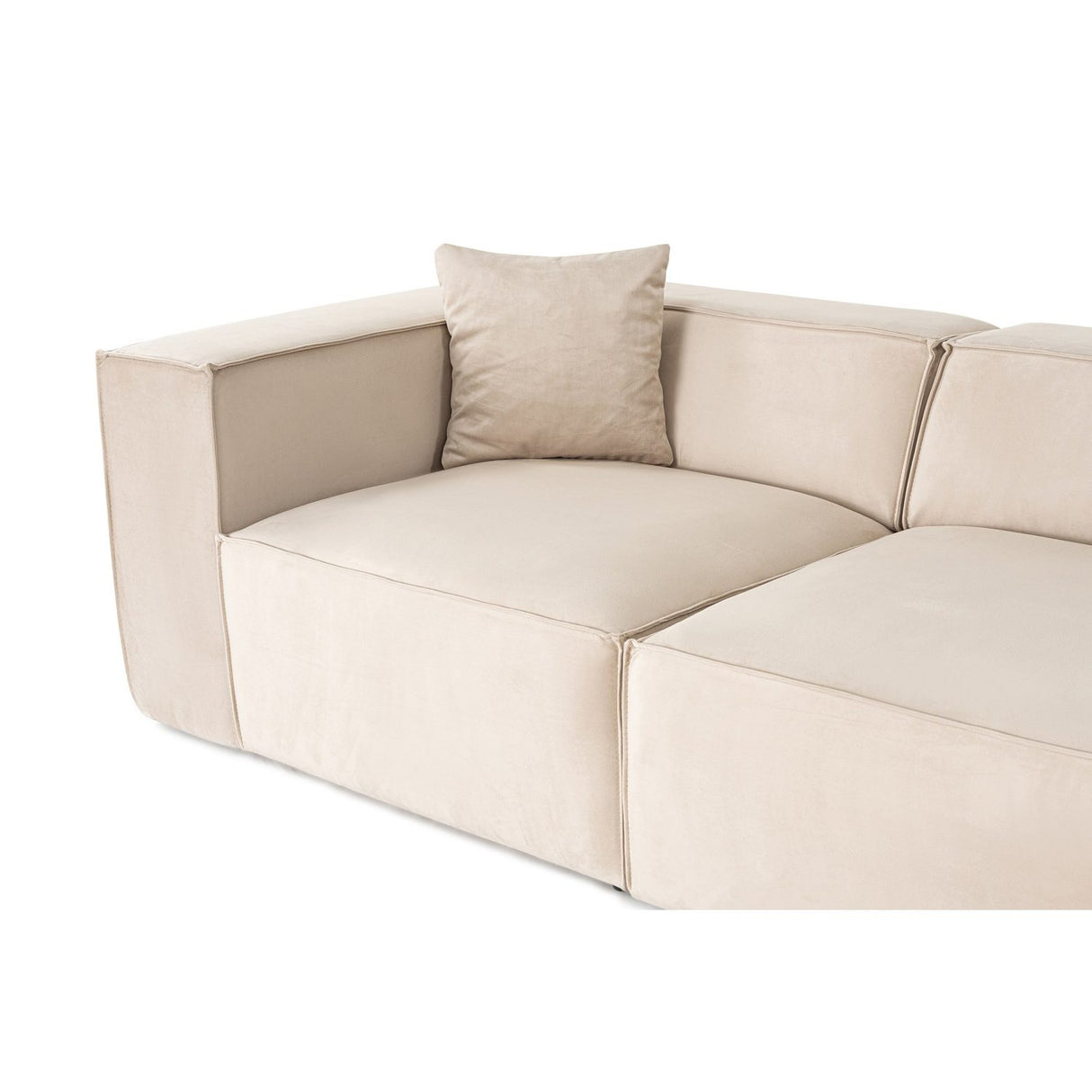 Tbilisi 2-sits (220 x 108 x 65 cm) 2-sitssoffa Kräm