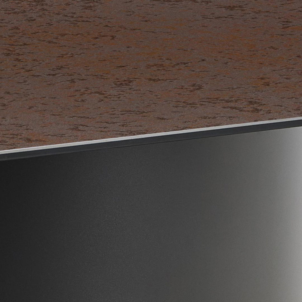 Murcia Matbord 200x100 cm Keramik Rostbrun