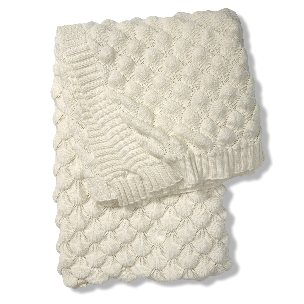 Gems 130x170 cm Pläd Vit