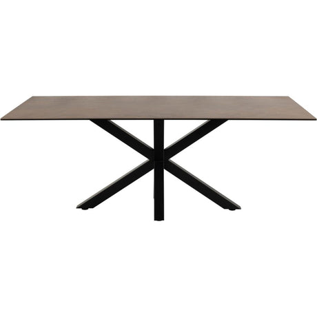 Verdun Matbord 200x100 cm Rostbrun Lemco
