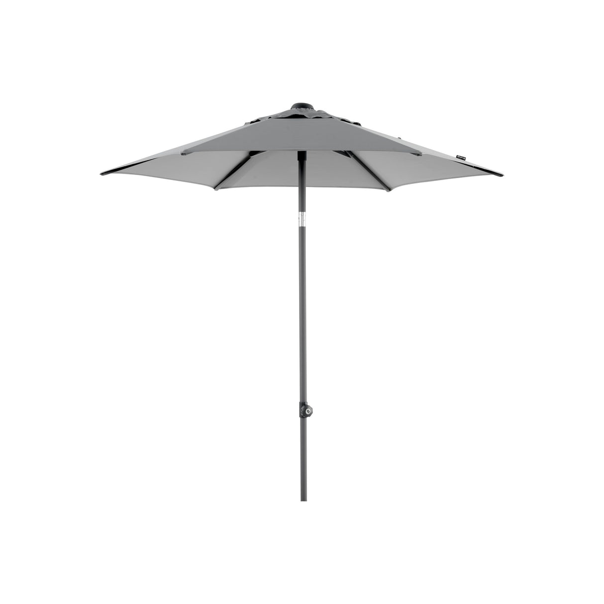 Poppi Parasoll 200 cm Antracit/Grå