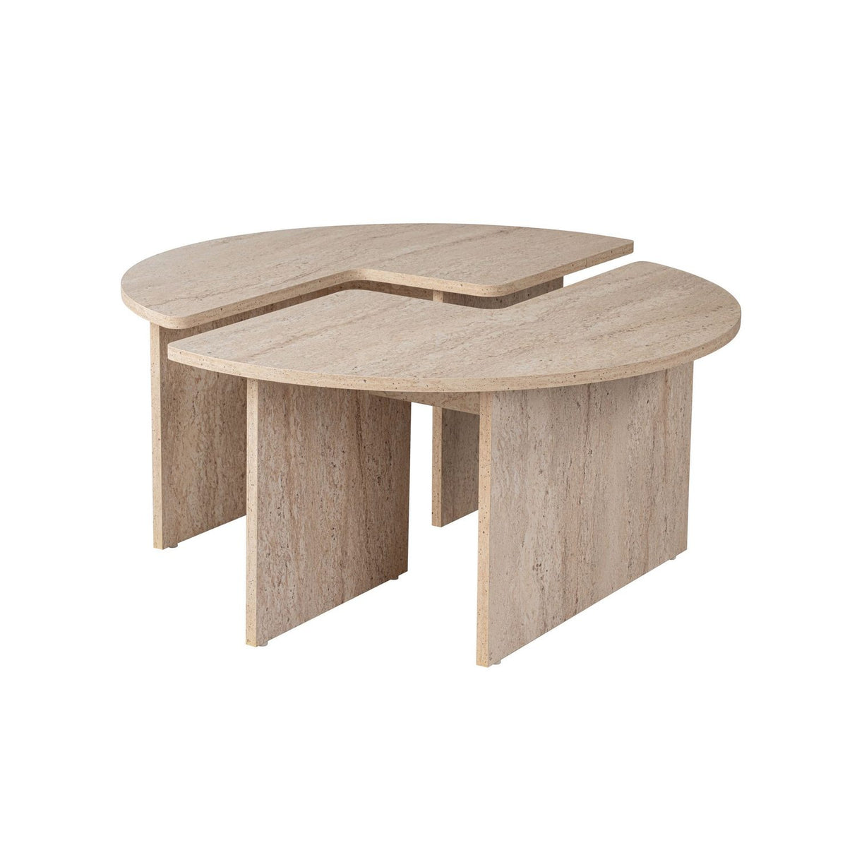 Salma Soffbord Travertine