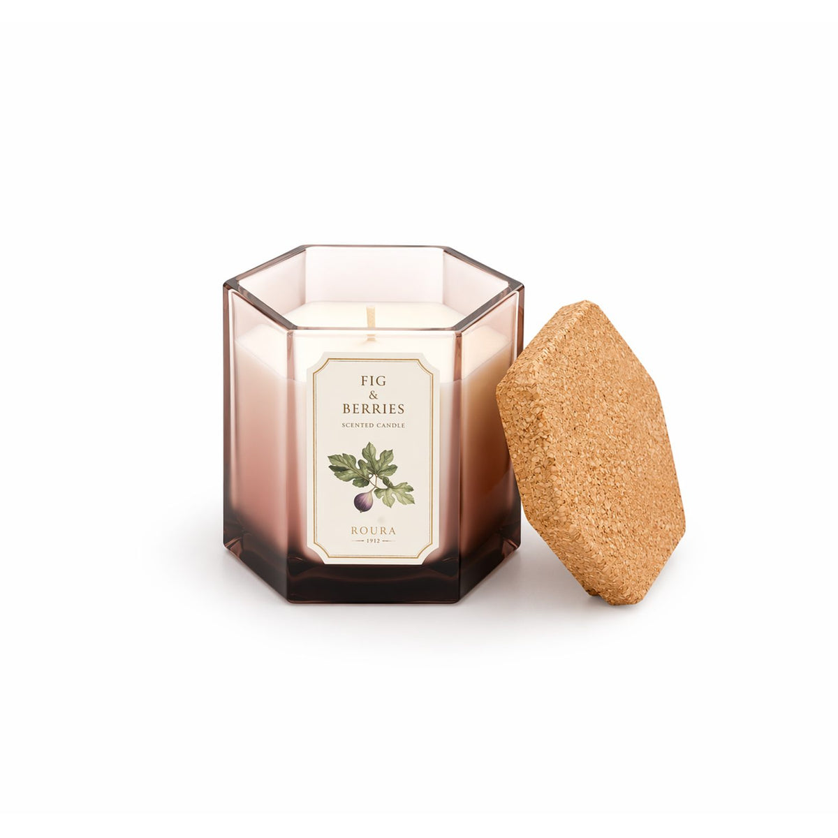 Mediterranian Herbs Doftljus Fig & Grape, 9x8cm