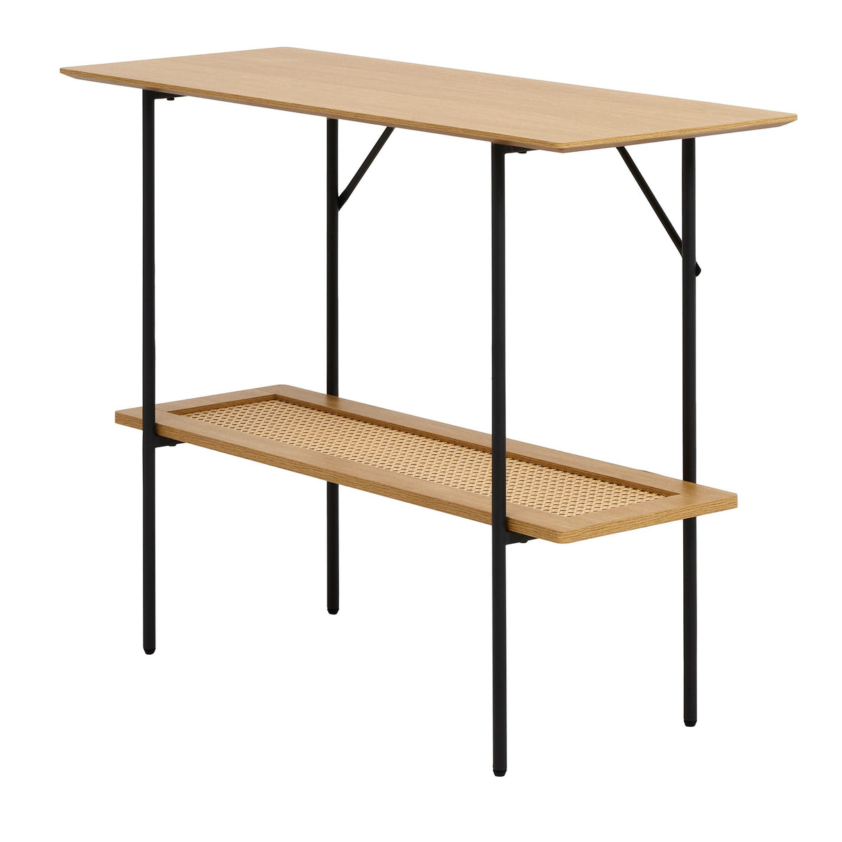 Segmento 100 cm Avställningsbord Naturlig