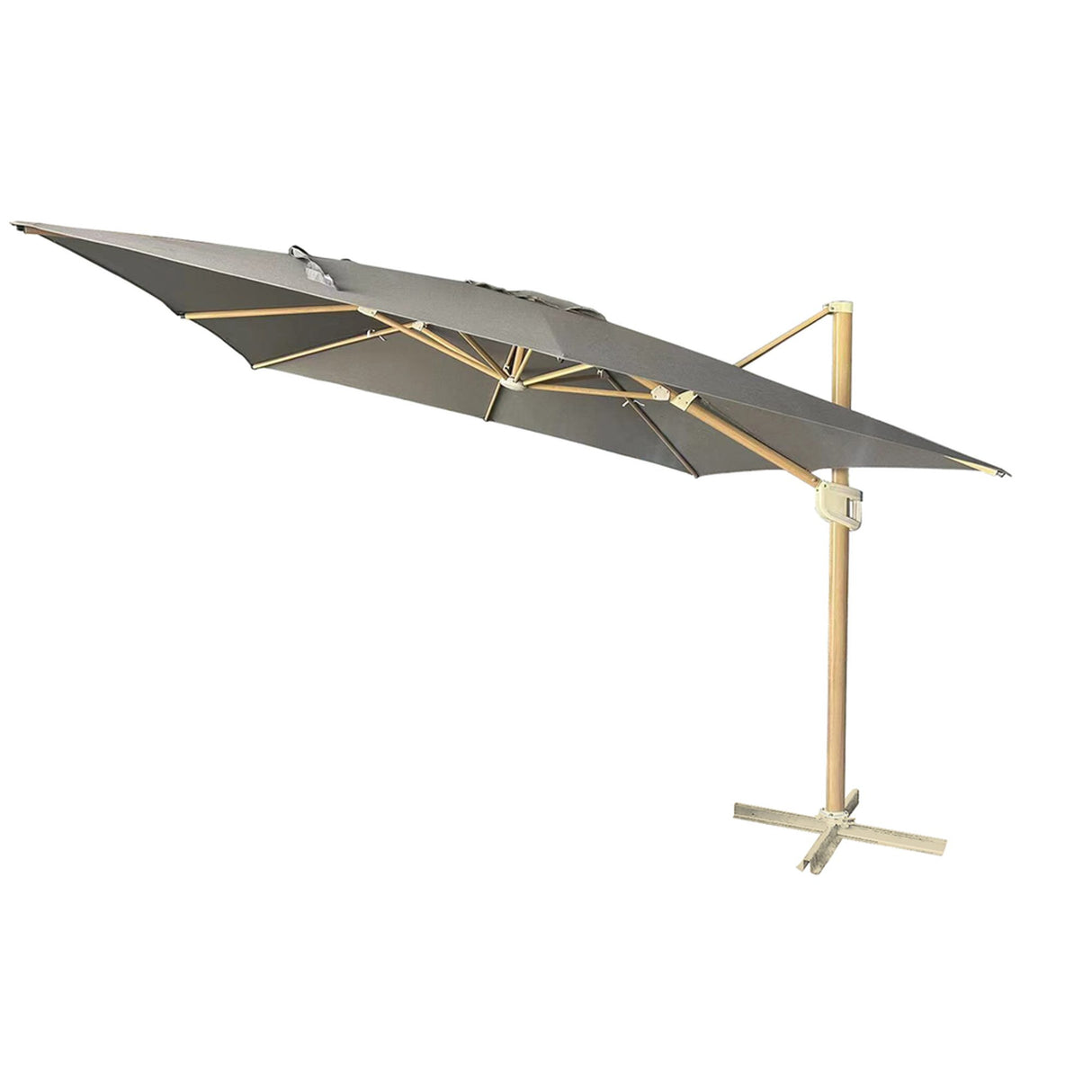 Parasoll 300 cm Mörkgrå