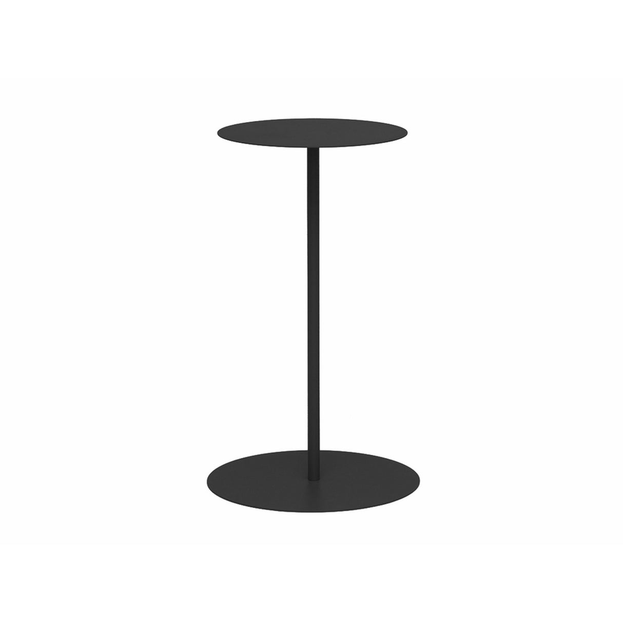 Jet Set Utesidobord Ø35x67 cm Svart