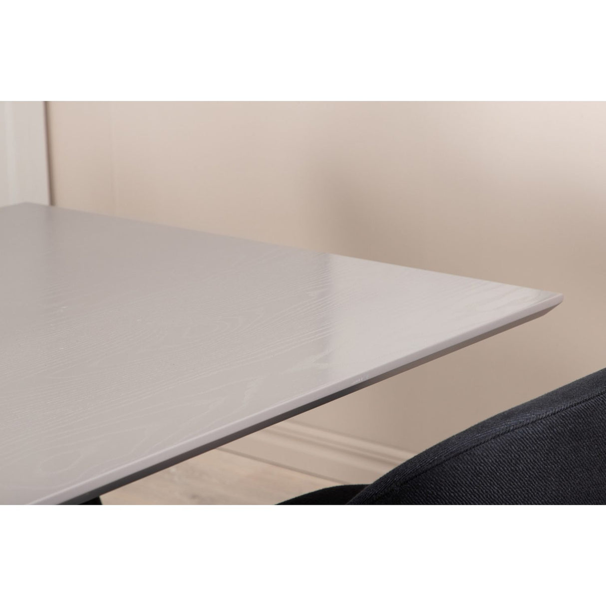 Piazza, Velvet Rektangulär matgrupp Svart, Svart, mörkgrå, 180 x 90