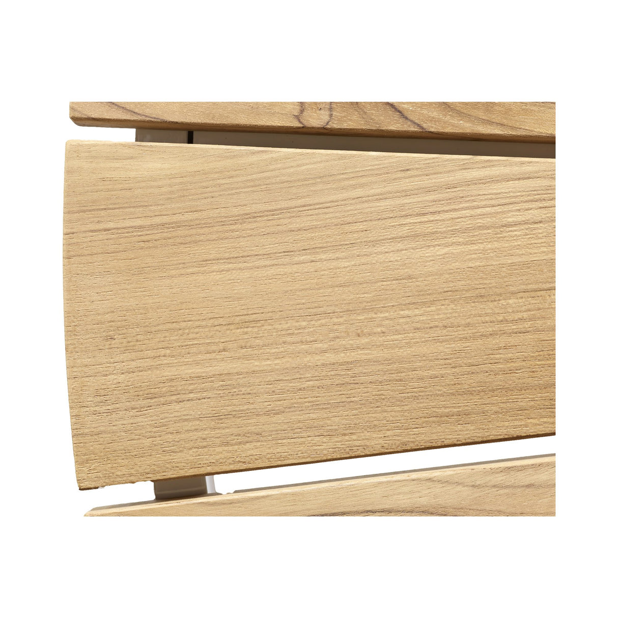 Ellen Trädgårdsbord i Teak och Aluminium 130 cm, Vit