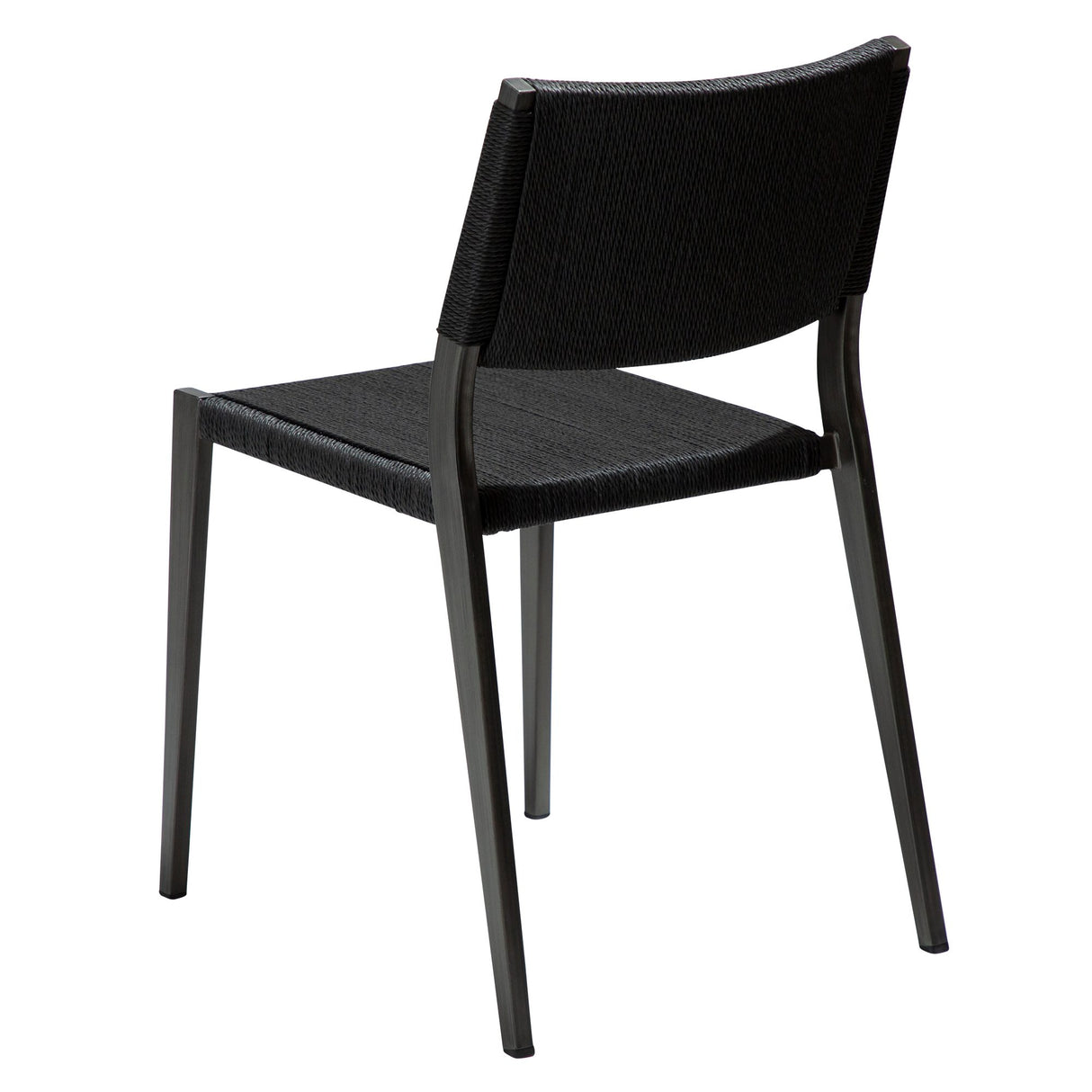 Loop Stol Black, Antiquet Brass