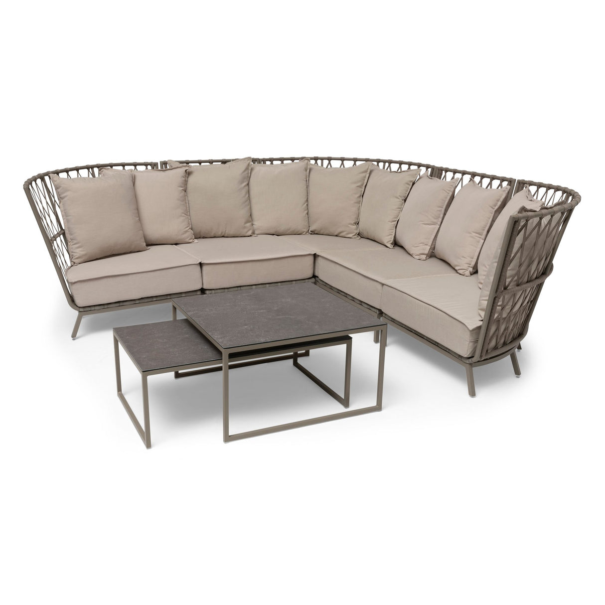 Jet Set Hörnsoffa Beige