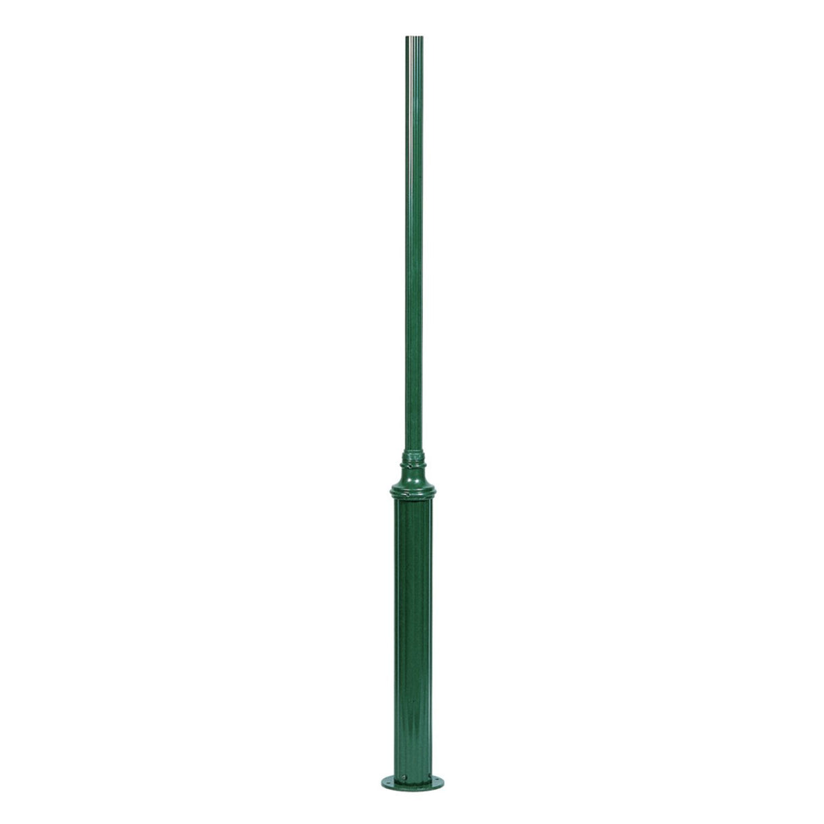 Draco 200 cm Belysningsstolpe Grön