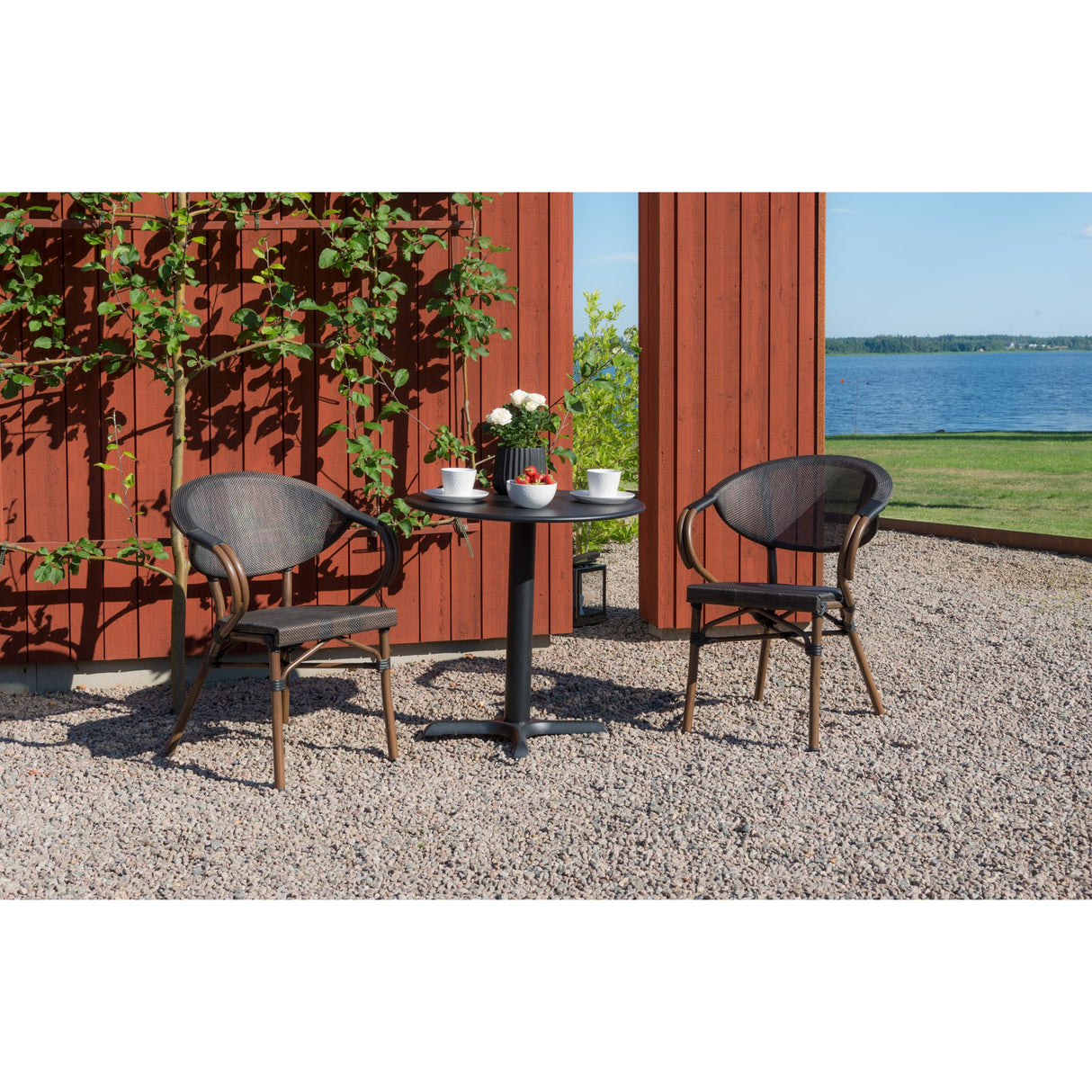 Äppelhed Caféstol Brun