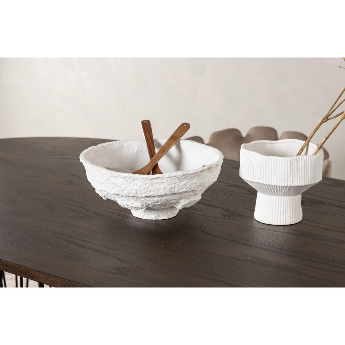 Stone, Limhamn Oval matgrupp Beige,Svart, Svart, mocka, 220 x 100