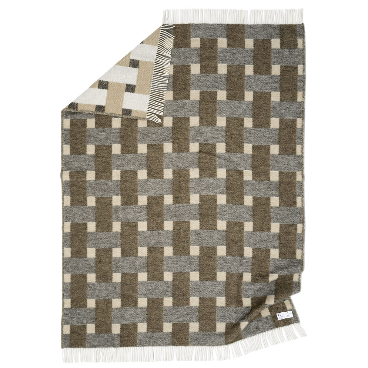 Weave 130x180 cm Pläd Beige