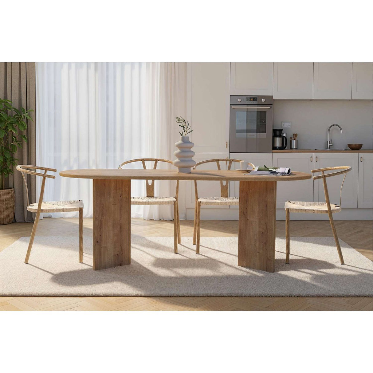Sandy Matbord Sapphire Oak