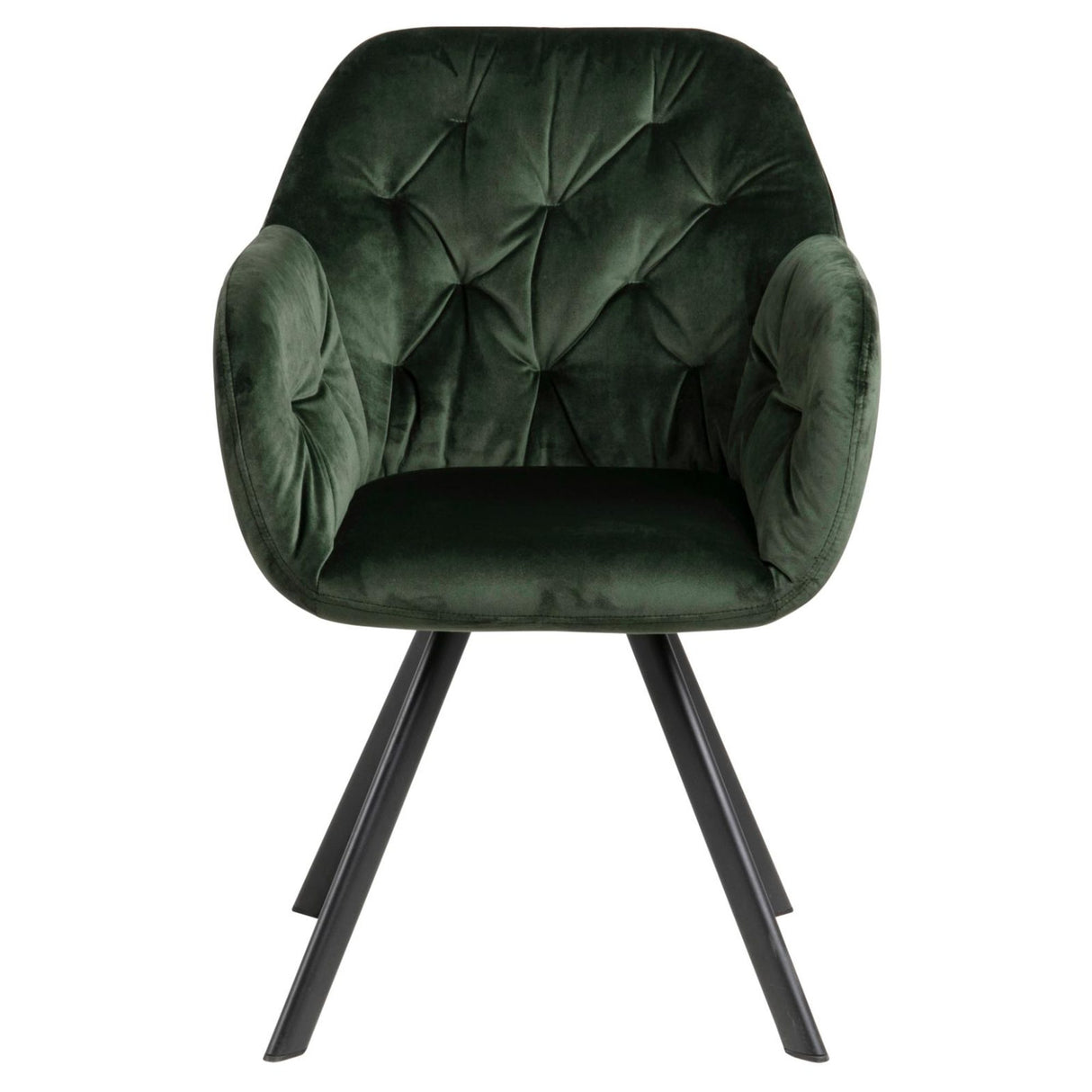 Katie Karmstol Vic tyg Skogsgrön